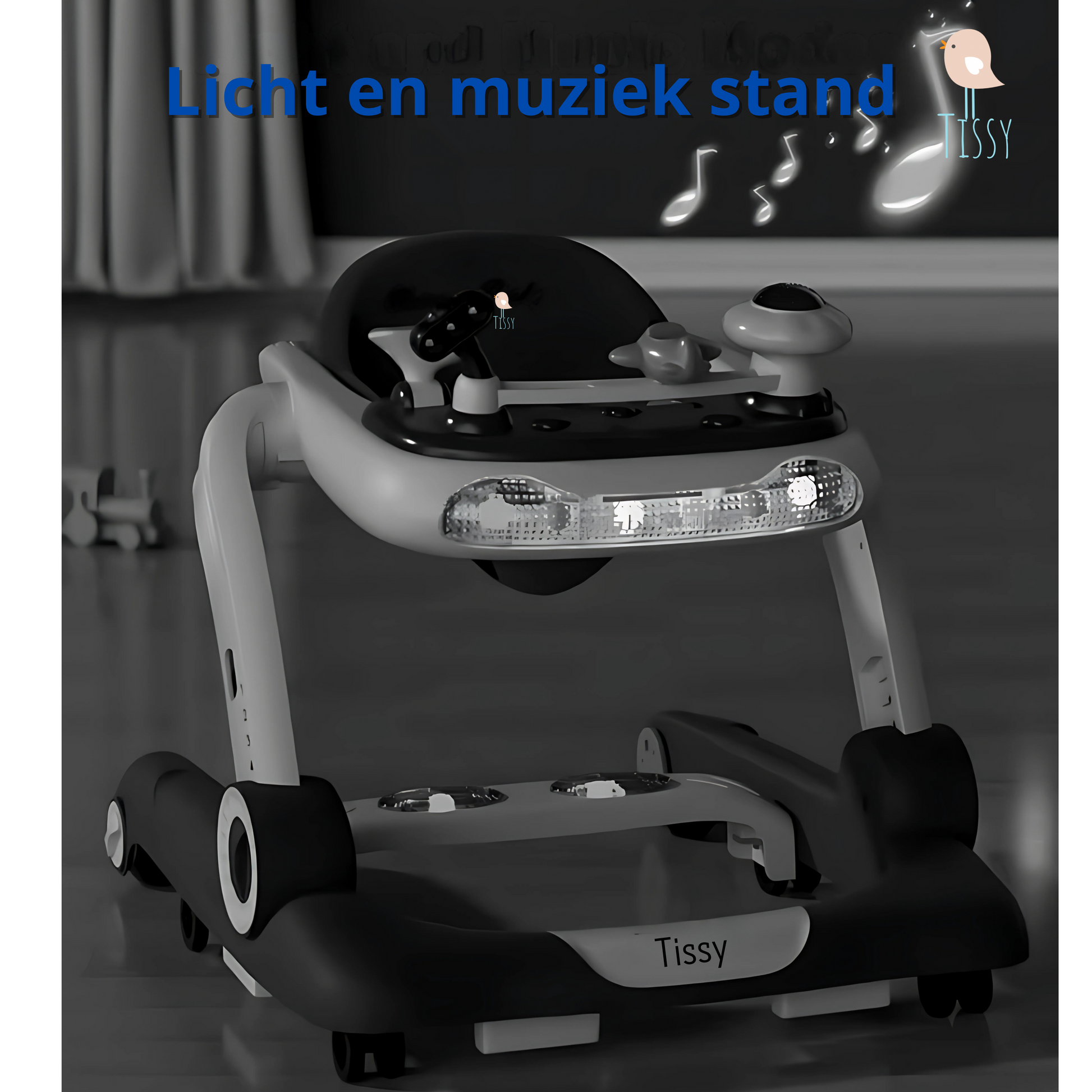 Tissy® Babywalker alles in 1 Grijs