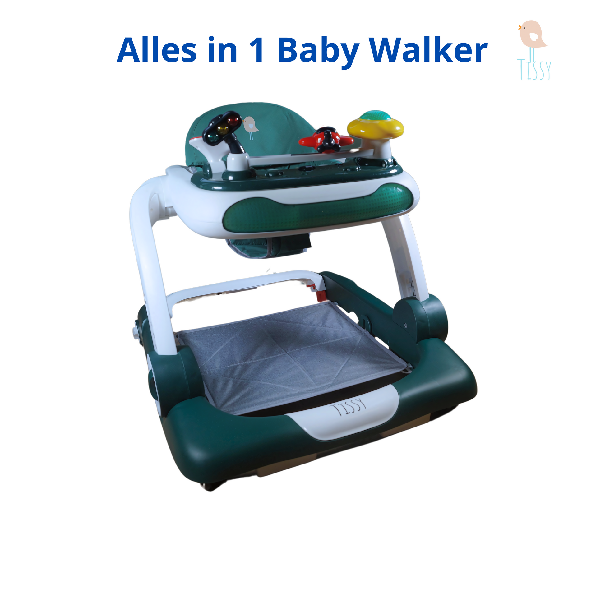 Tissy® Babywalker alles in 1 Zwart