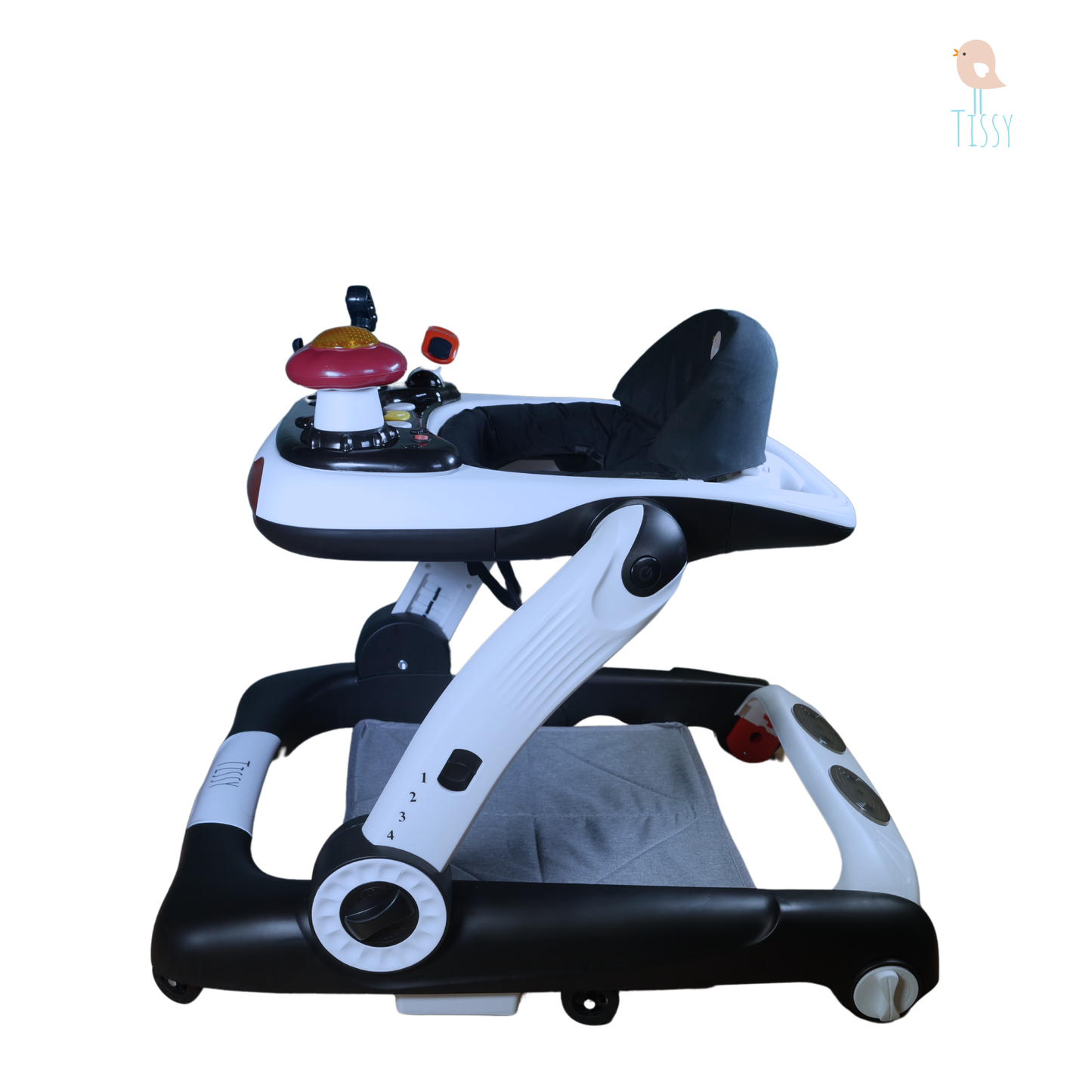 Tissy® Babywalker alles in 1 Zwart