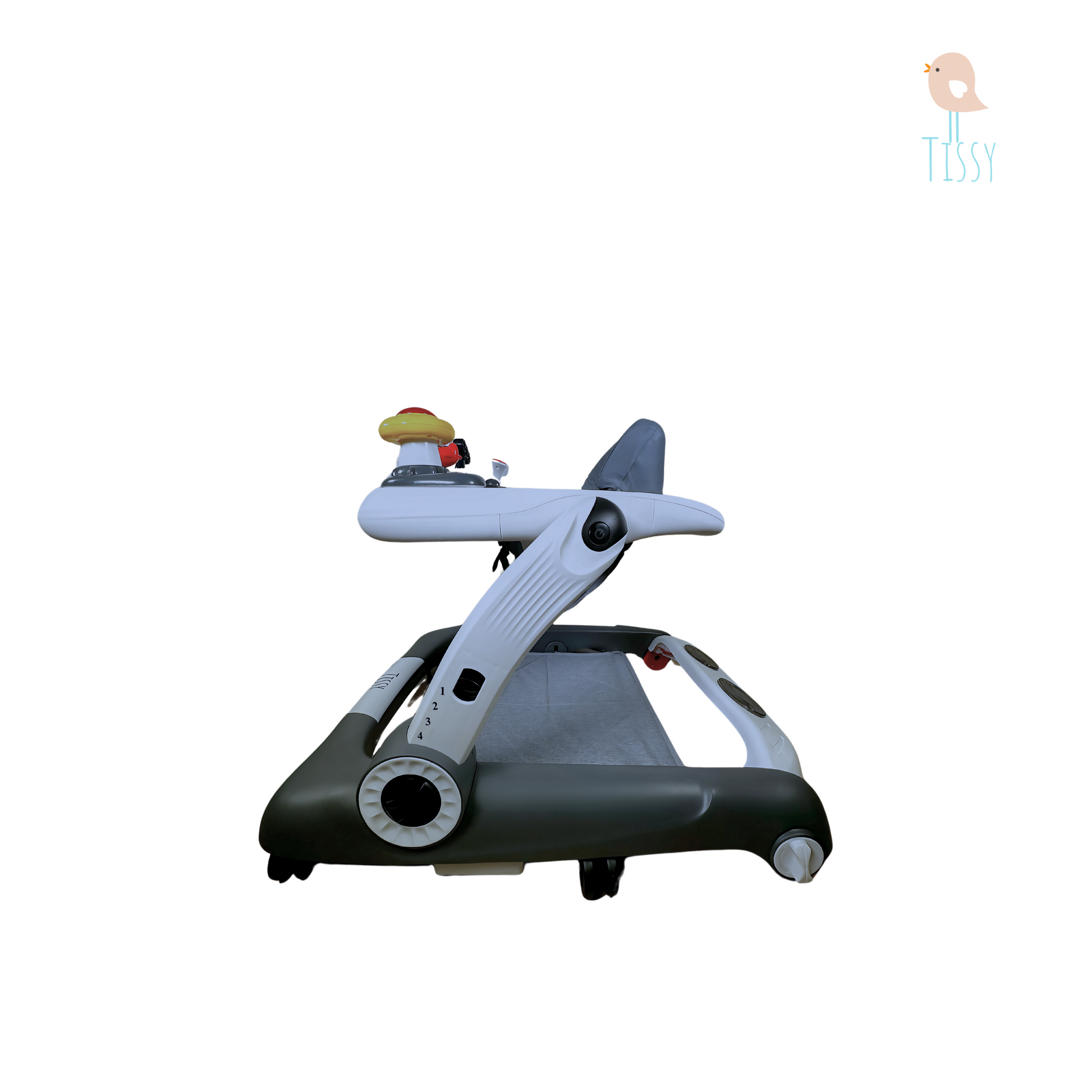 Tissy® Babywalker alles in 1 Grijs