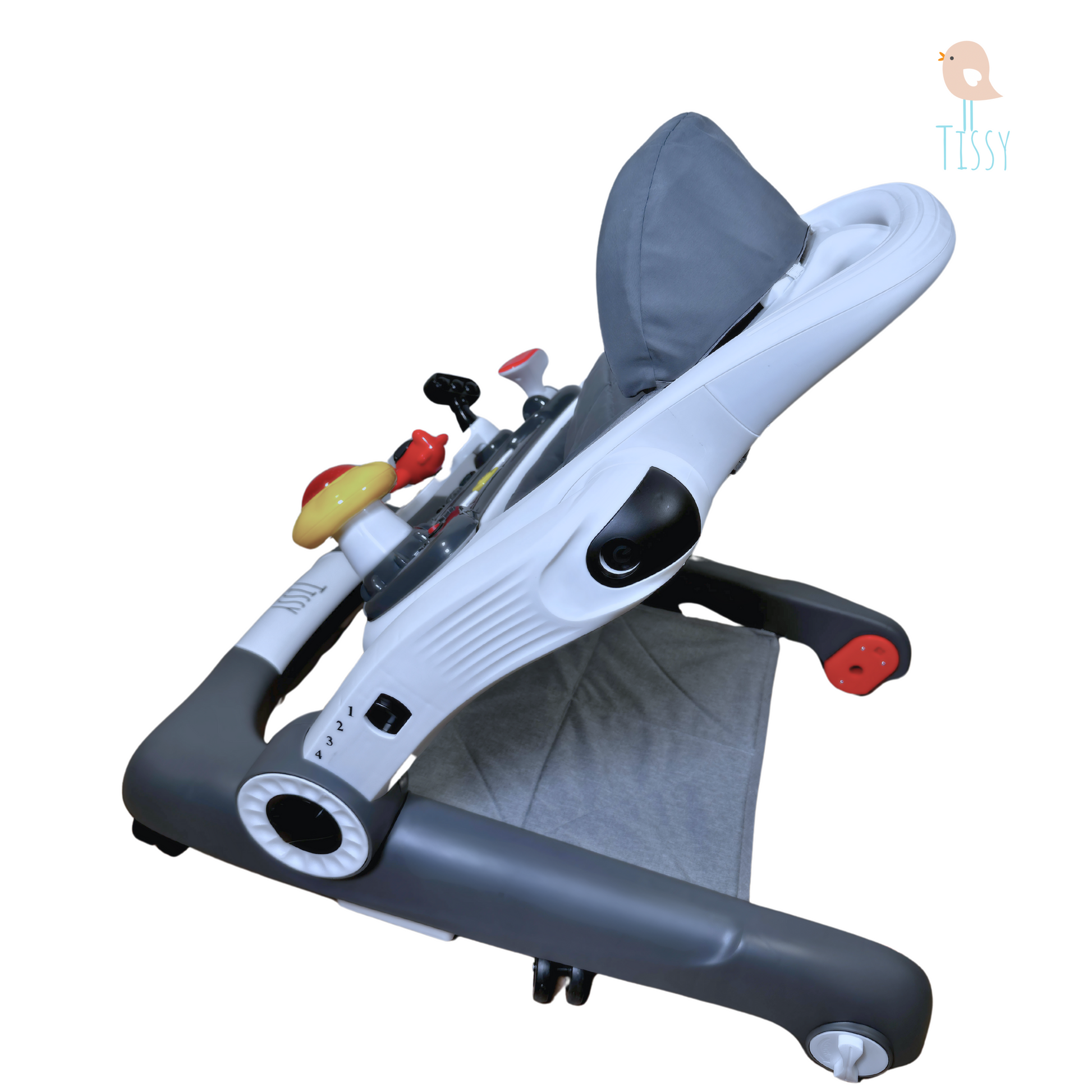 Tissy® Babywalker alles in 1 Grijs