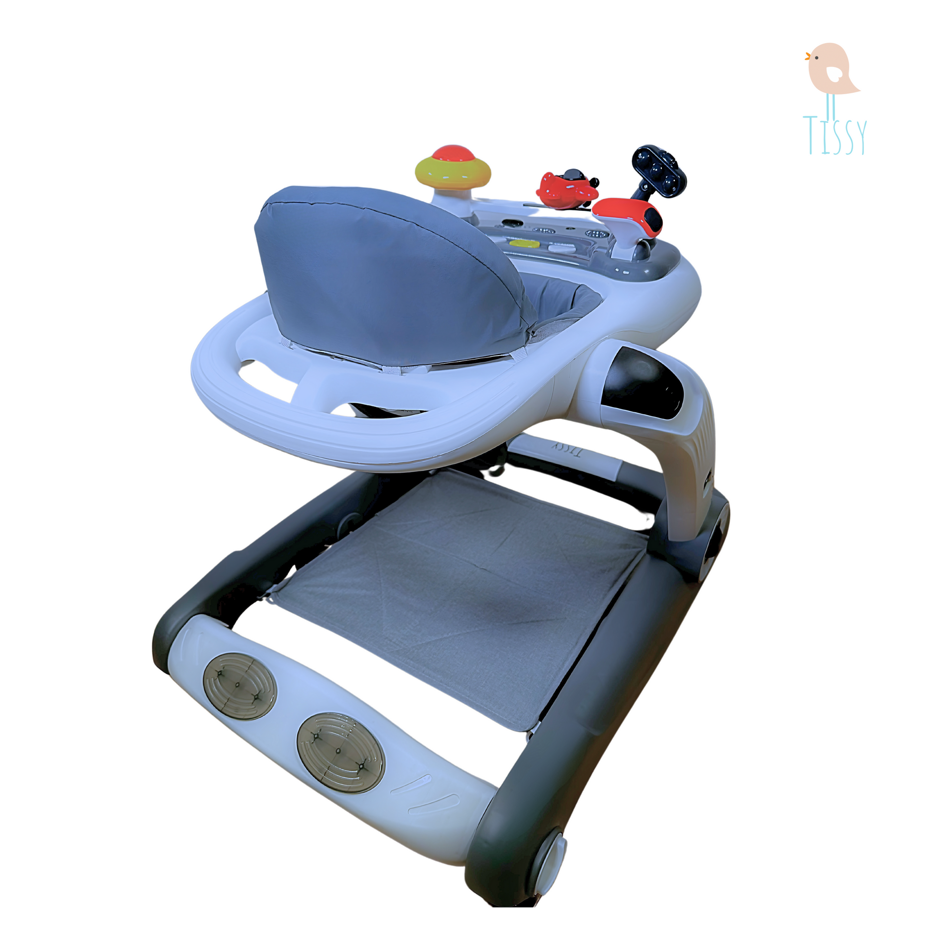 Tissy® Babywalker alles in 1 Grijs
